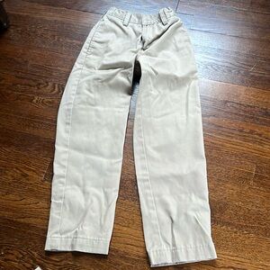 Lands End - Boys Khaki Uniform Pants size 8